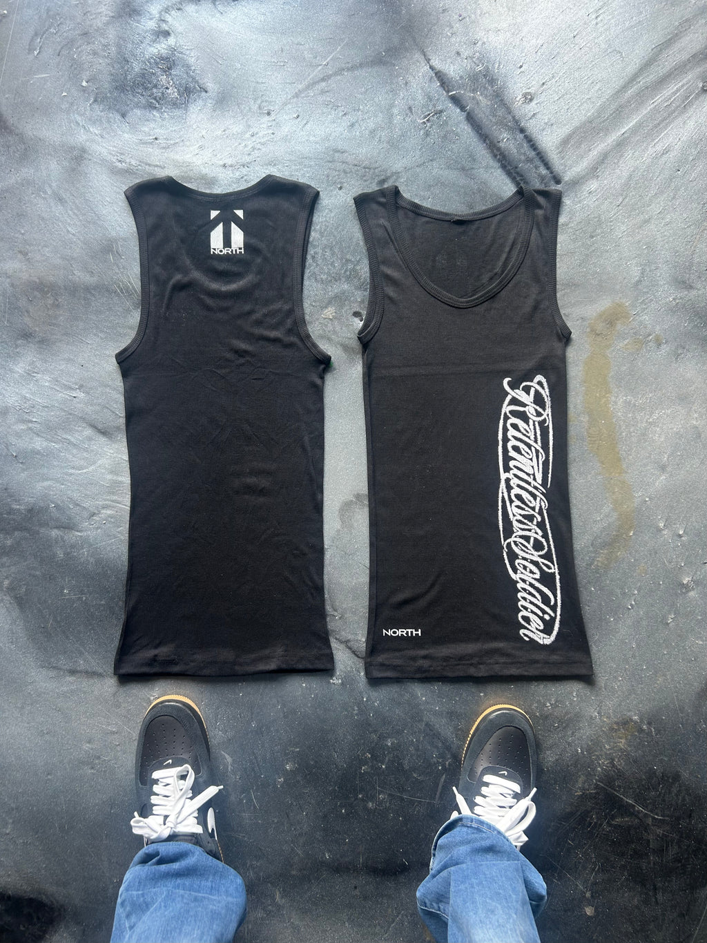 "RELENTLESS SOLDIER" TANK TOP