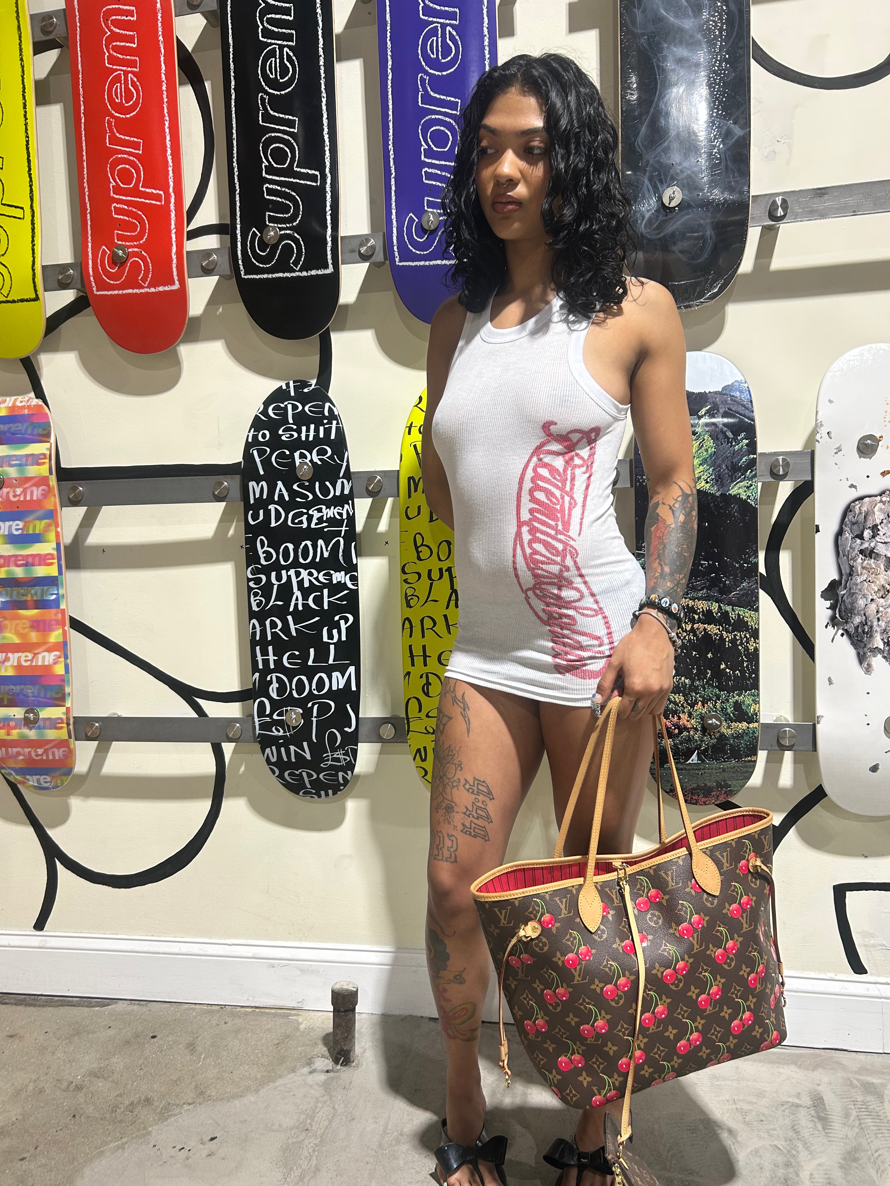 "RELENTLESS SOLDIER" TANK DRESS